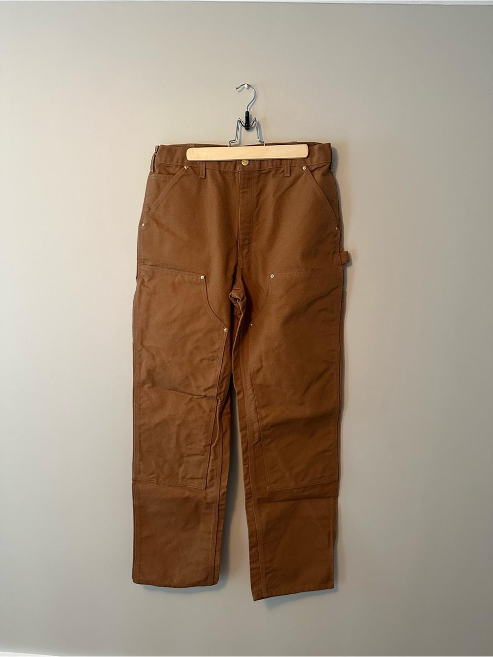 Carhartt Classic Duck Double Front Pants with Utility Pockets